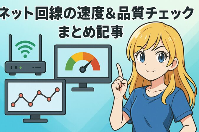 【保存版】ネット回線の測定方法まとめ Ping値・ジッター・パケットロスを無料ツールでチェック!
